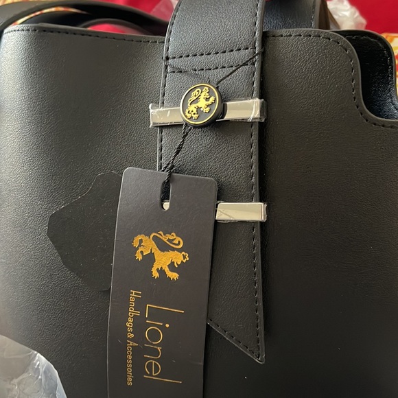 Beautiful vegan leather bag, black, large capacity! - Picture 4 of 5